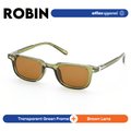 Atlas Apparel ROBIN UV Protected Sunglasses for Men (Size 45) - UV400, Rectangular Frame,for Round Face