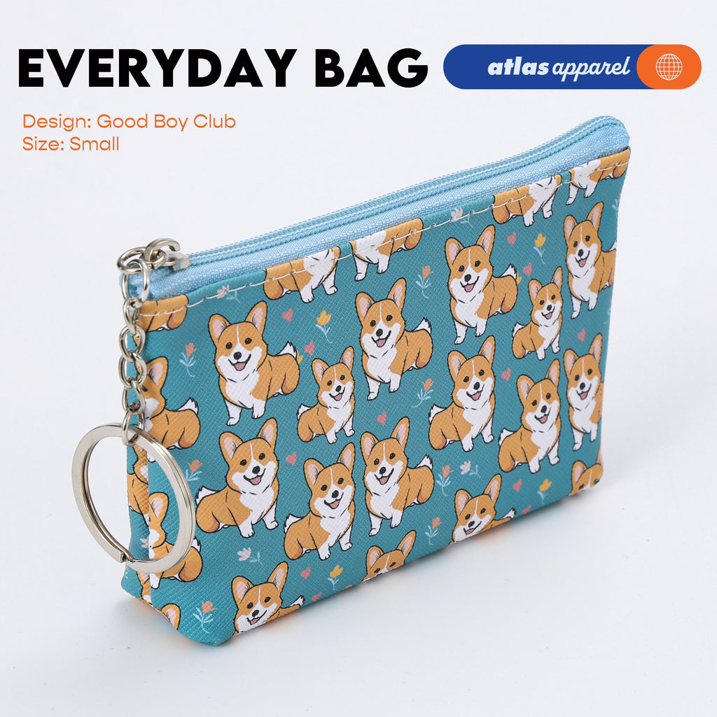 Atlas Apparel Everyday Zip Pouch Organizer - Small Medium Large Bag