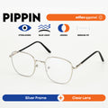 Atlas Apparel PIPPIN Blue-Light Blocking Anti-Radiation Eyeglasses for Men & Women (Size 51)- Unisex