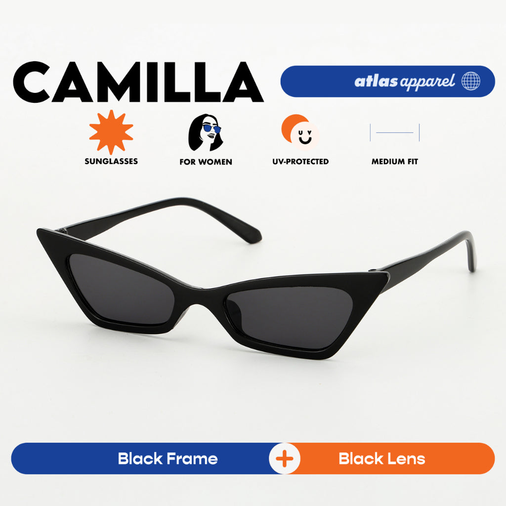 Atlas Apparel CAMILLA UV Protected Sunglasses for Women (Size 52)-UV Protection,Sunglasses for Women