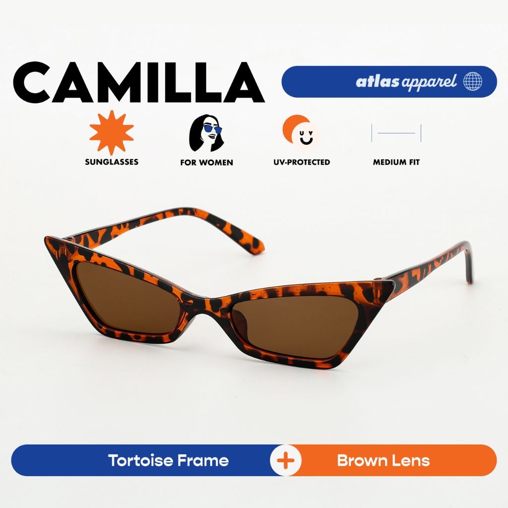 Atlas Apparel CAMILLA UV Protected Sunglasses for Women (Size 52)-UV Protection,Sunglasses for Women