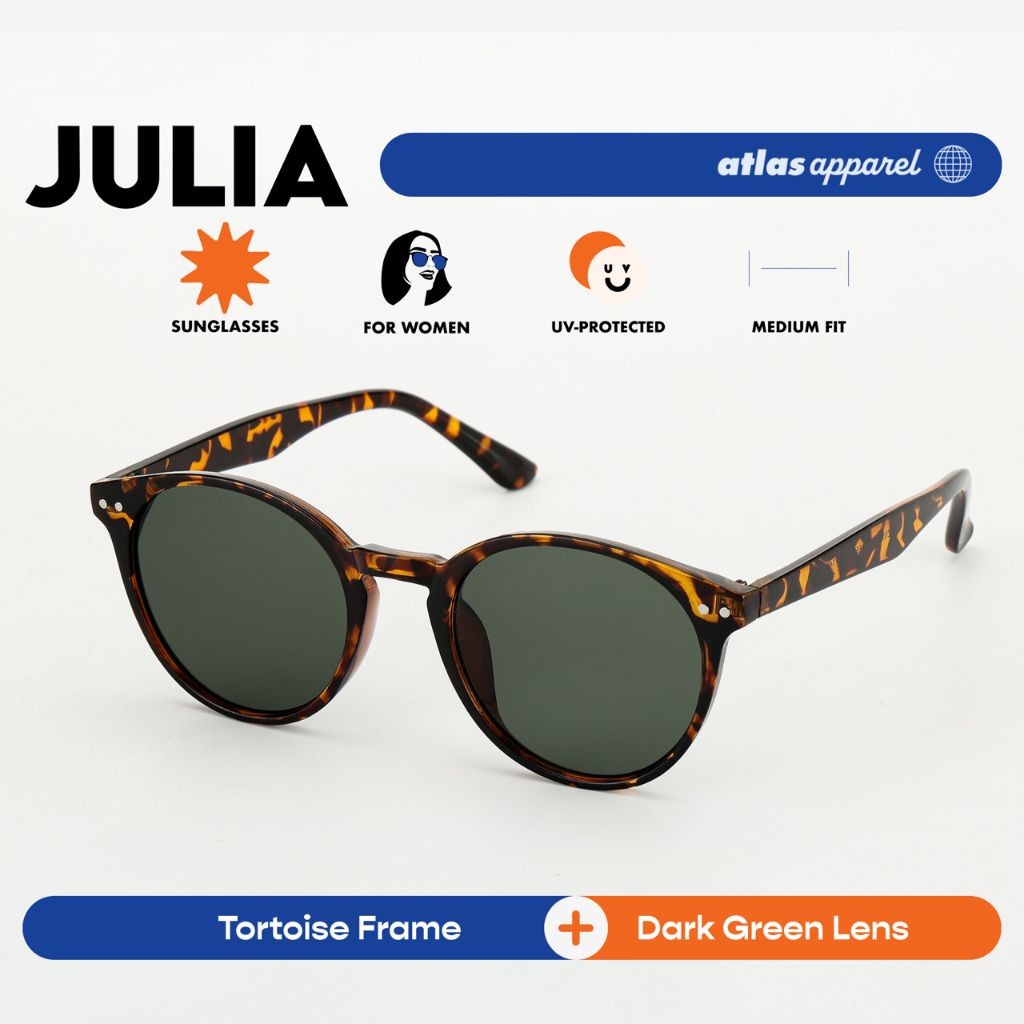 Atlas Apparel JULIA UV Protected Sunglasses for Women (Size 51) - UV Protection