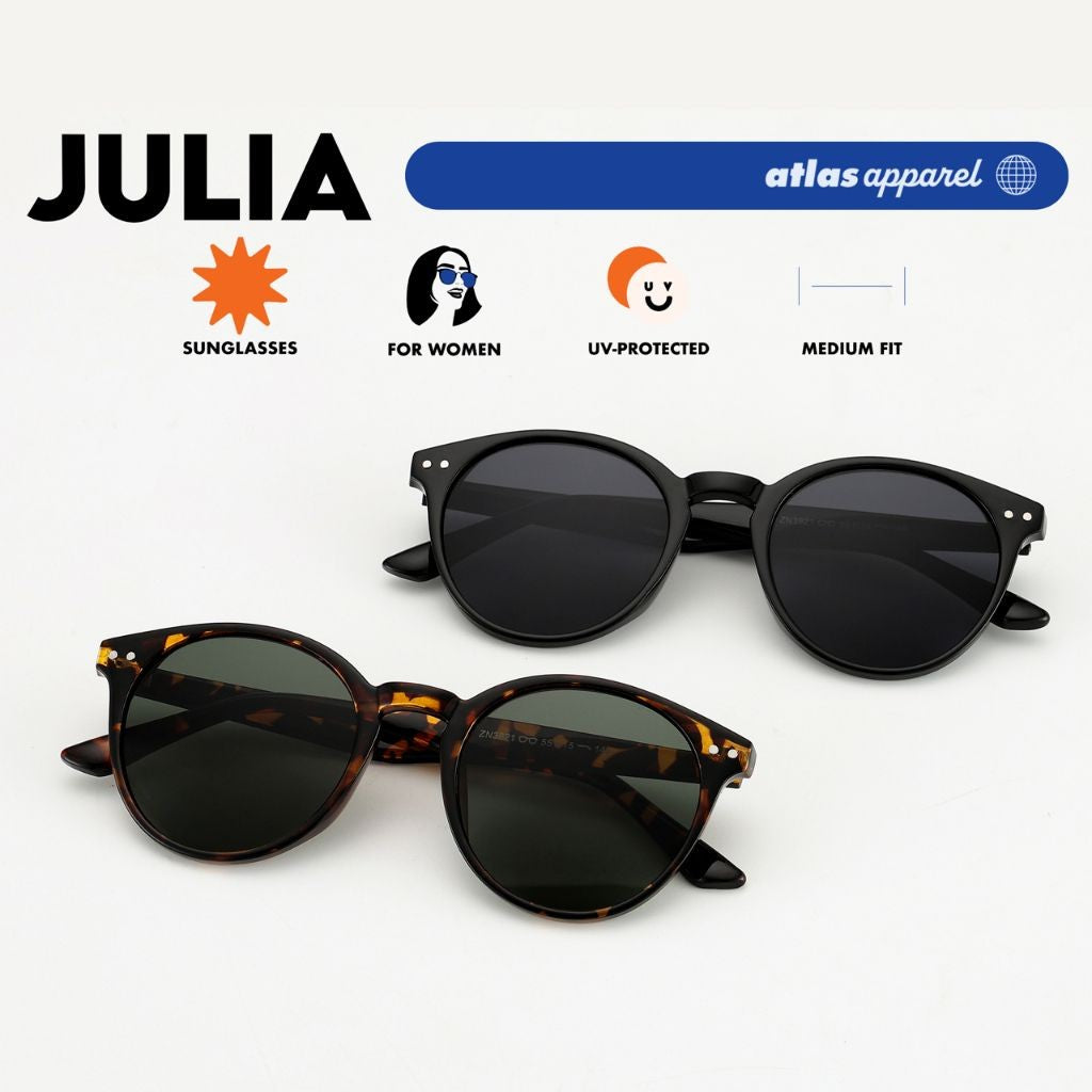 Atlas Apparel JULIA UV Protected Sunglasses for Women (Size 51) - UV Protection